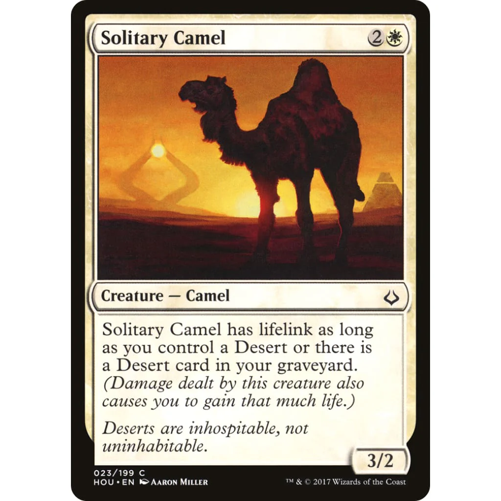 Solitary Camel (HOU-023) Foil
