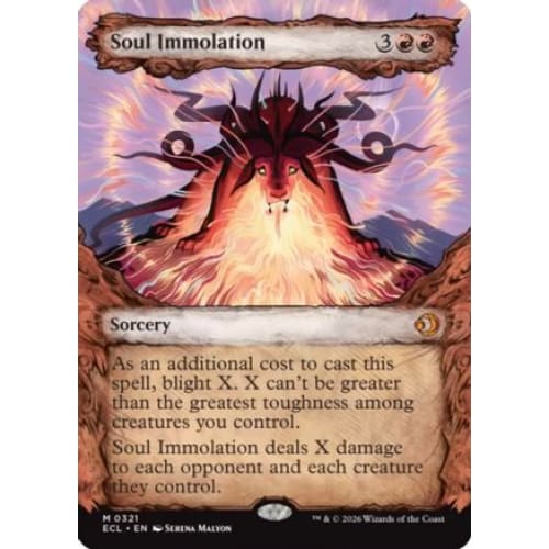 Soul Immolation (Showcase) (ECL-321) Foil