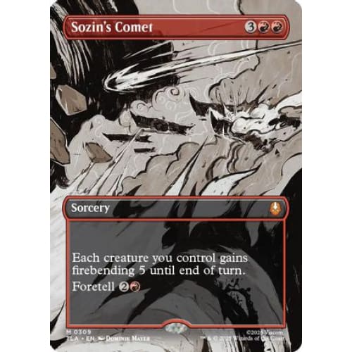 Sozin's Comet (0309) (Borderless) (TLA-309)