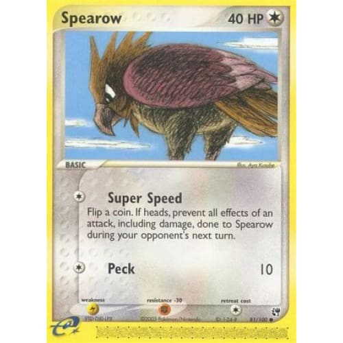 Spearow (81) Common