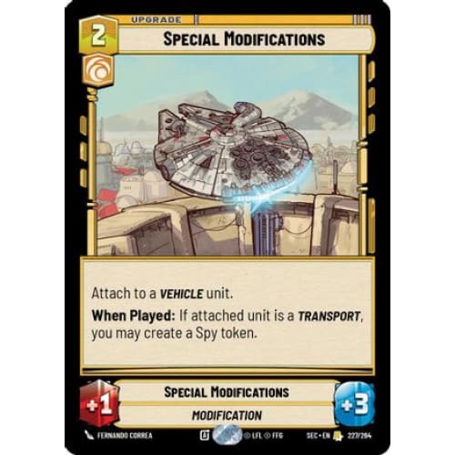 Special Modifications (227/264)