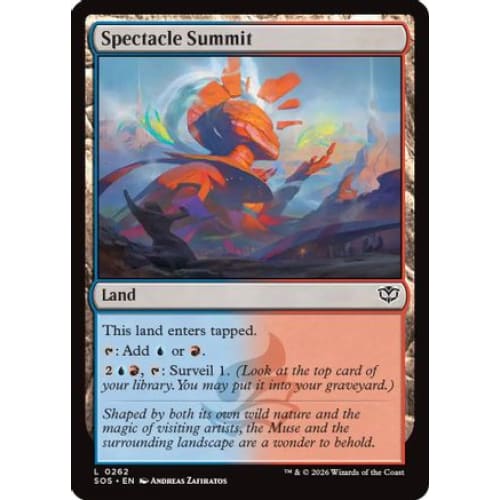 Spectacle Summit (SOS-262) Foil