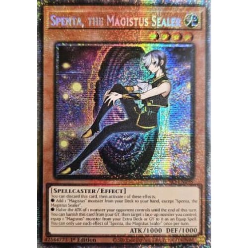 Spenta, the Magistus Sealer (Starlight Rare) - BPRO-EN098 Starlight Rare 1st Edition