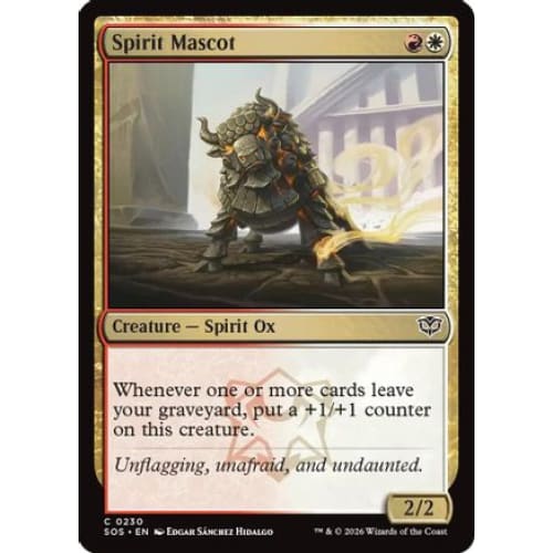 Spirit Mascot (SOS-230)
