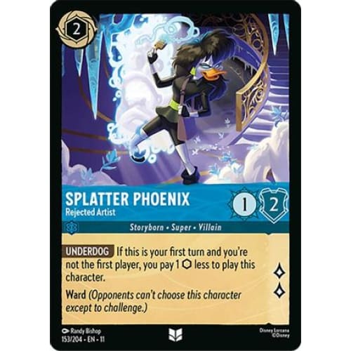 Splatter Phoenix - Rejected Artist (153/204) - Winterspell