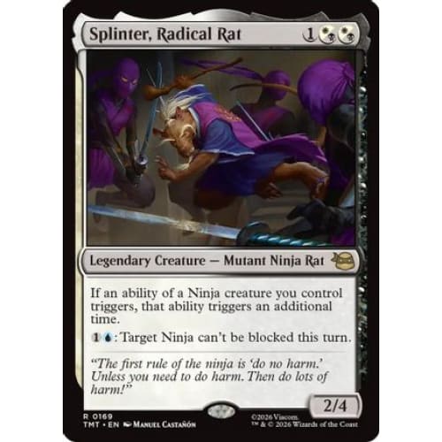 Splinter, Radical Rat (TMT-169)