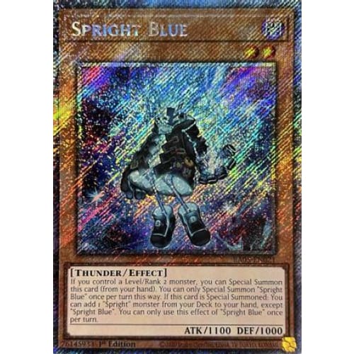 Spright Blue (Platinum Secret Rare) - RA05-EN021 Platinum Secret Rare 1st Edition