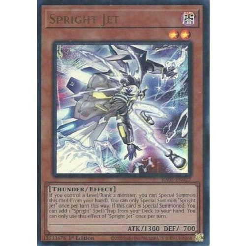 Spright Jet (Ultra Rare) - RA05-EN022 Ultra Rare 1st Edition