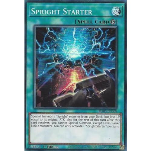 Spright Starter - RA05-EN068 Super Rare 1st Edition