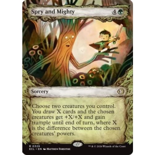 Spry and Mighty (Showcase) (ECL-329) Foil