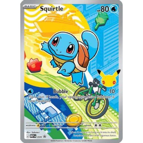 Squirtle - 039 (39) Promo Holofoil