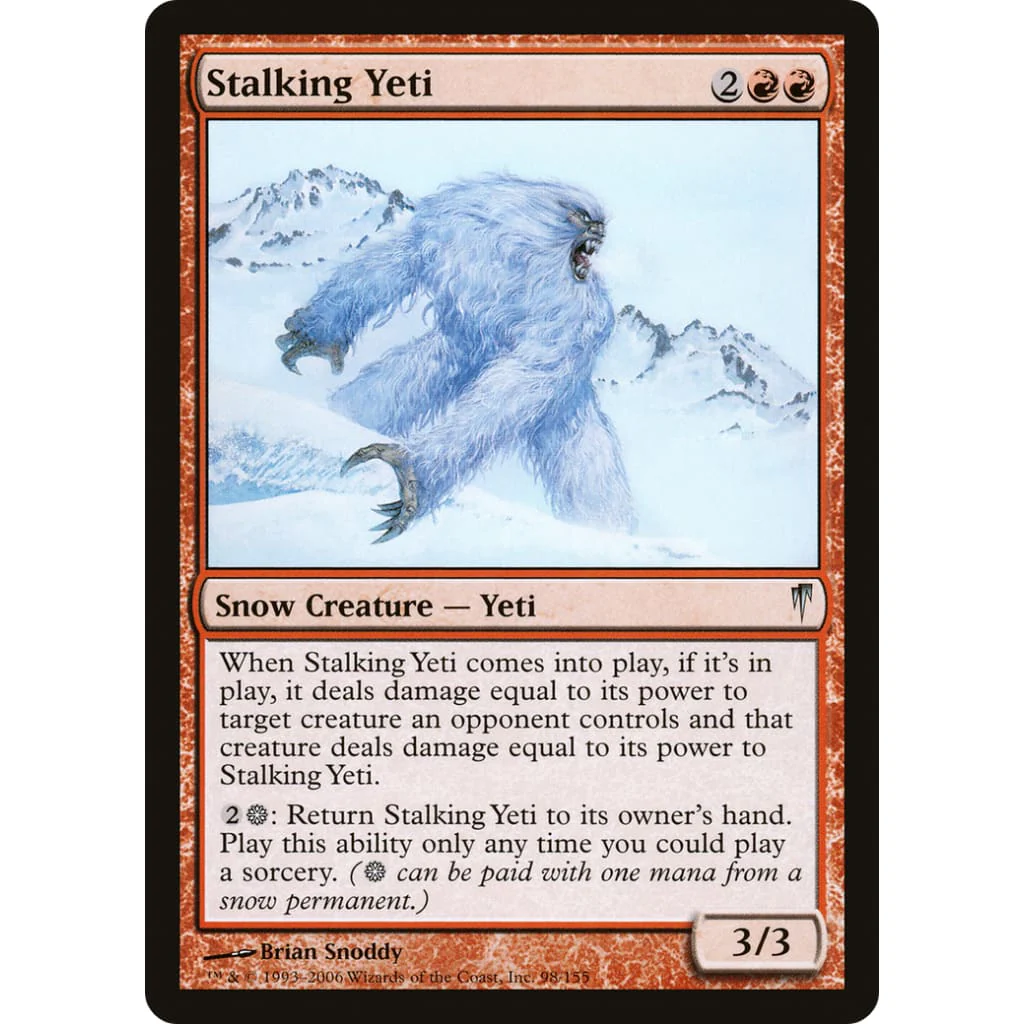 Stalking Yeti (CSP-098) Foil