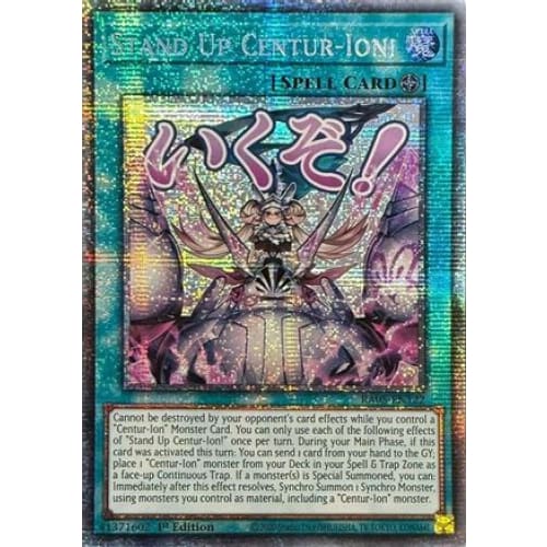 Stand Up Centur-Ion! (Starlight Rare) - RA05-EN122 Starlight Rare 1st Edition
