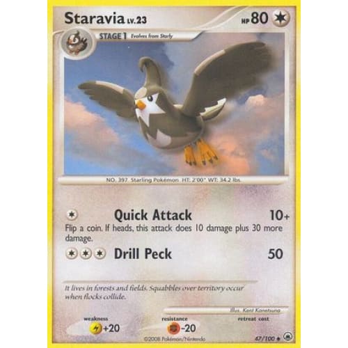 Staravia (47) Uncommon Reverse Holofoil