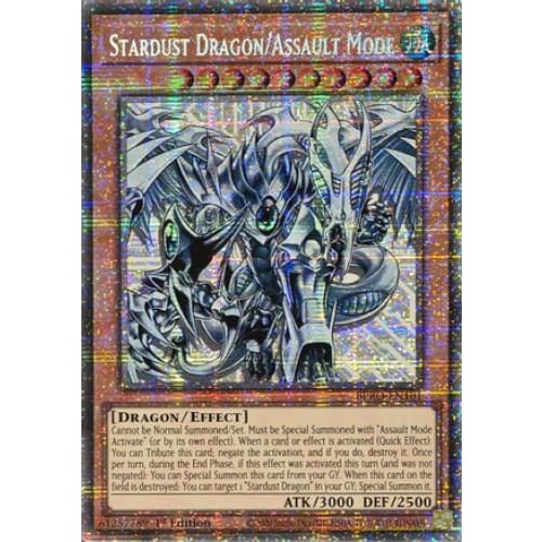 Stardust Dragon/Assault Mode (Starlight Rare) - BPRO-EN101 Starlight Rare 1st Edition