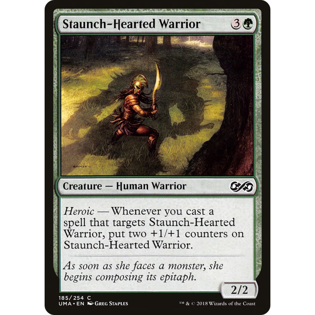 Staunch-Hearted Warrior (UMA-185)