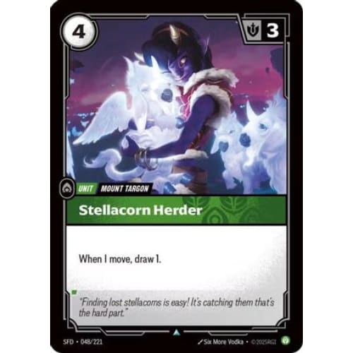 Stellacorn Herder (048/221) - Spiritforged Foil