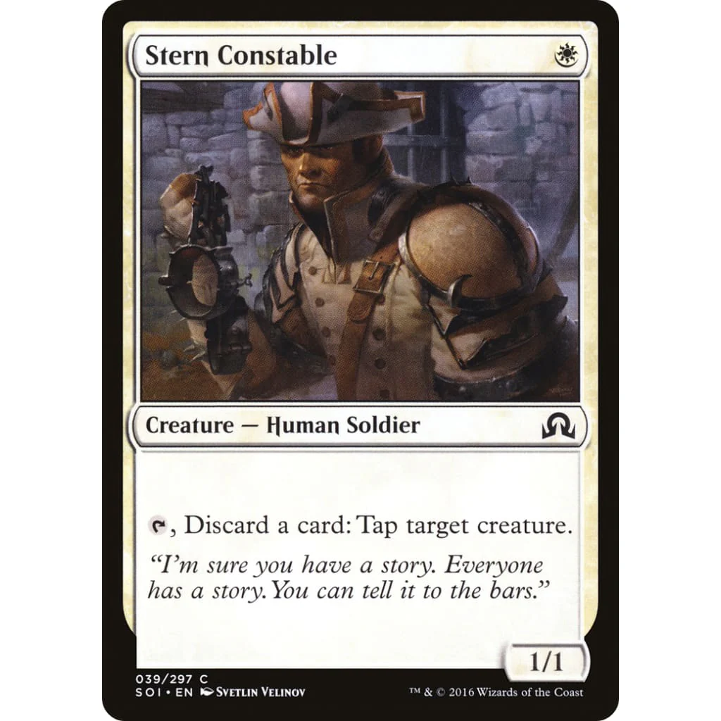 Stern Constable (SOI-039) Foil