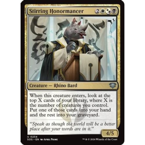 Stirring Honormancer (SOS-234)