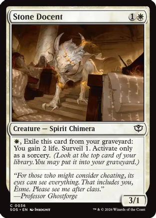 Stone Docent (SOS-036)