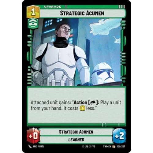 Strategic Acumen (120/257)  Foil