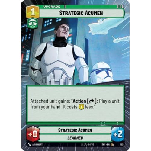 Strategic Acumen (Hyperspace) (390)