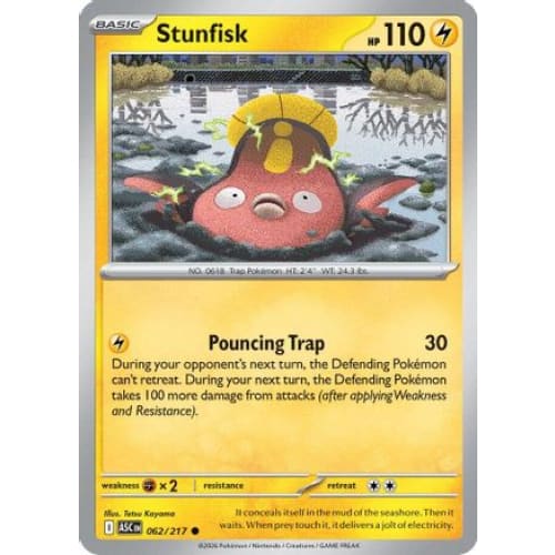 Stunfisk (62) Common