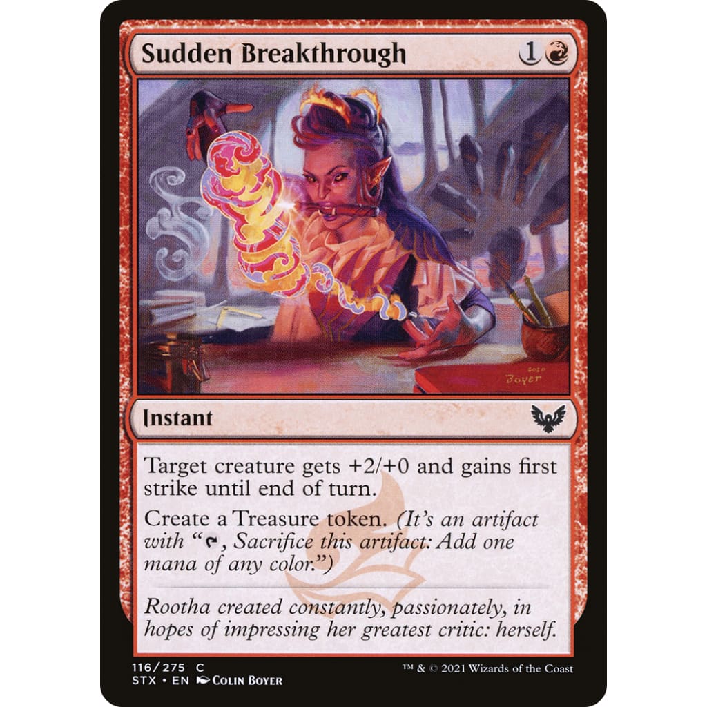 Sudden Breakthrough (STX-116)
