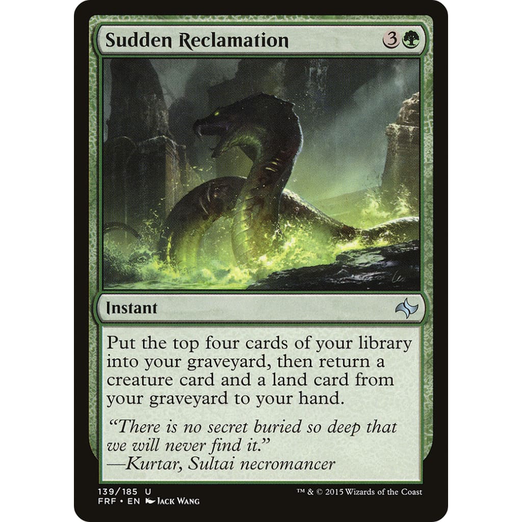 Sudden Reclamation (FRF-139)