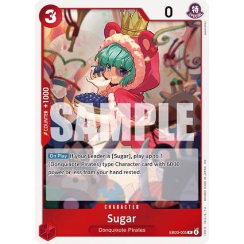 Sugar EB03-005 R Extra Booster: One Piece Heroines Edition  Foil