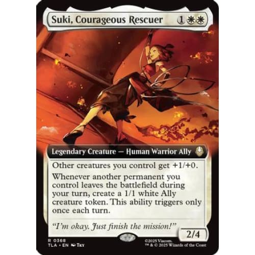 Suki, Courageous Rescuer (Extended Art) (TLA-368) Foil
