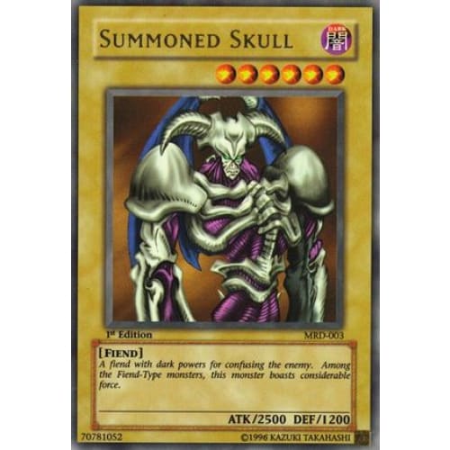 Summoned Skull - MRD-003 Ultra Rare 1st Edition
