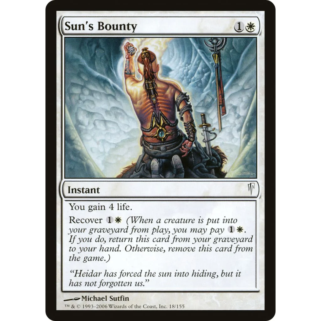 Sun's Bounty (CSP-018) Foil