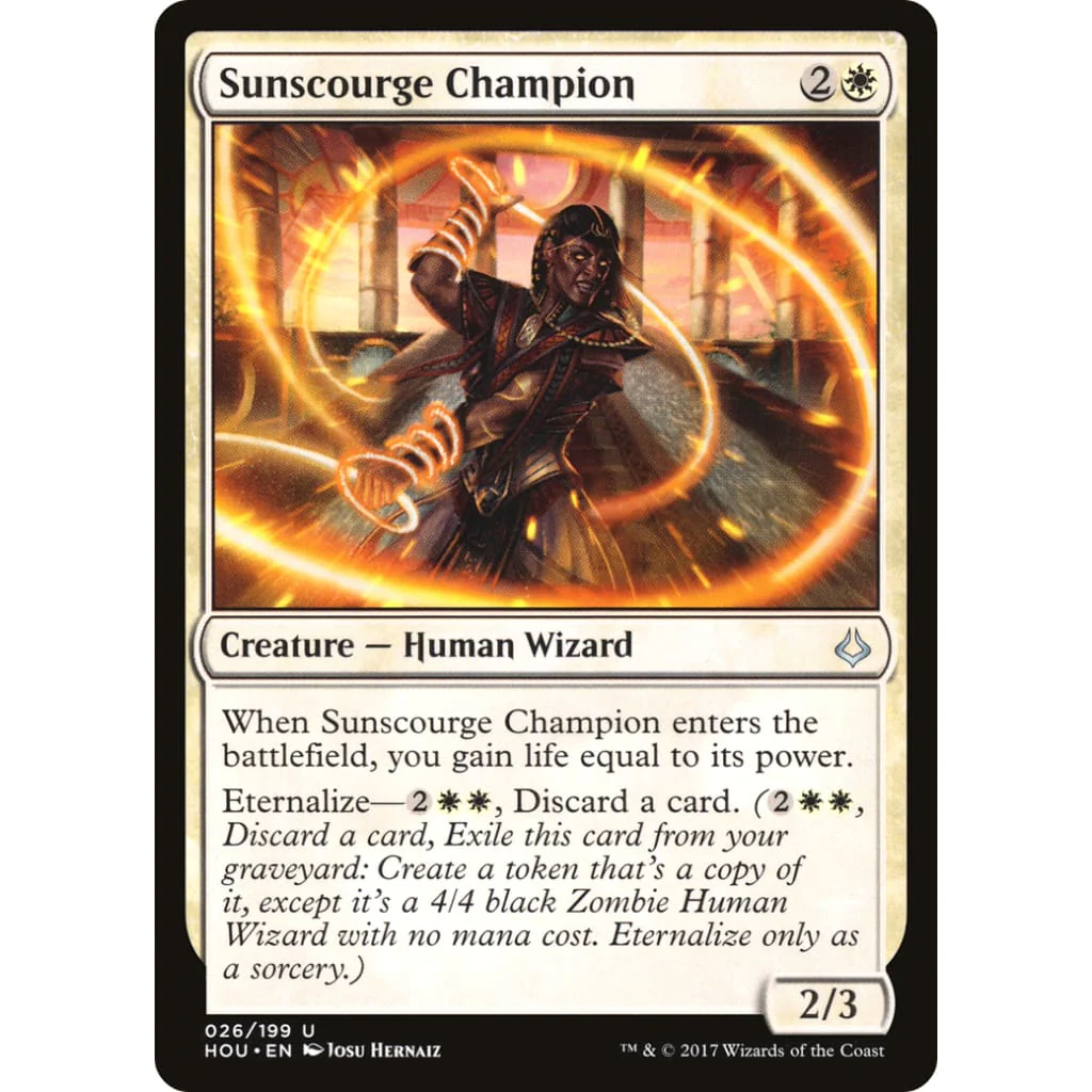 Sunscourge Champion (HOU-026)