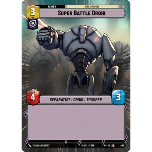 Super Battle Droid (Hyperspace) (493)  Foil