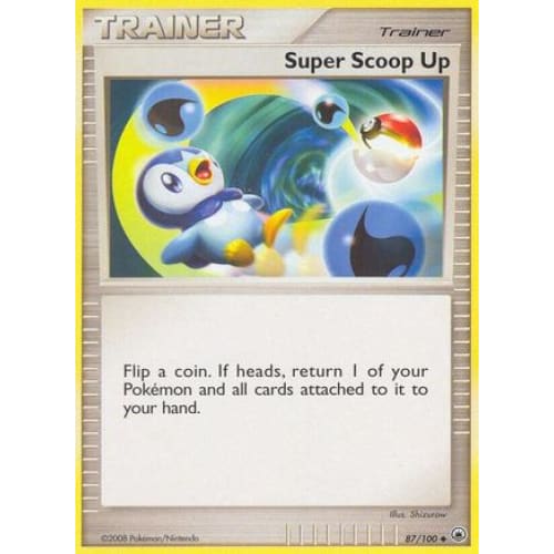 Super Scoop Up (87) Uncommon Reverse Holofoil