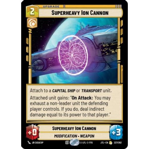 Superheavy Ion Cannon (227/262)