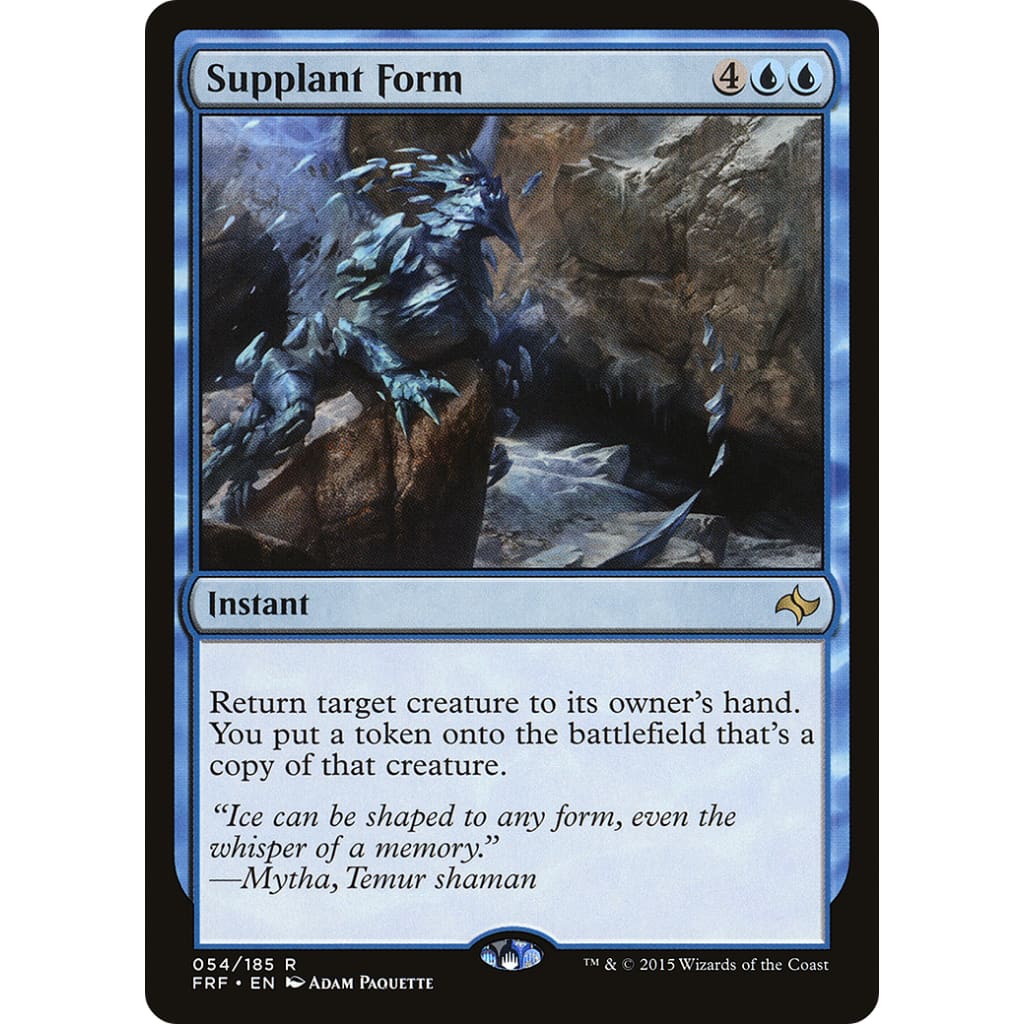 Supplant Form (FRF-054) Foil