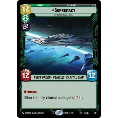 Supremacy - Of Unimaginable Size (Foil) (591)  Foil