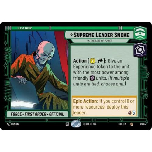 Supreme Leader Snoke - In the Seat of Power (006/264)