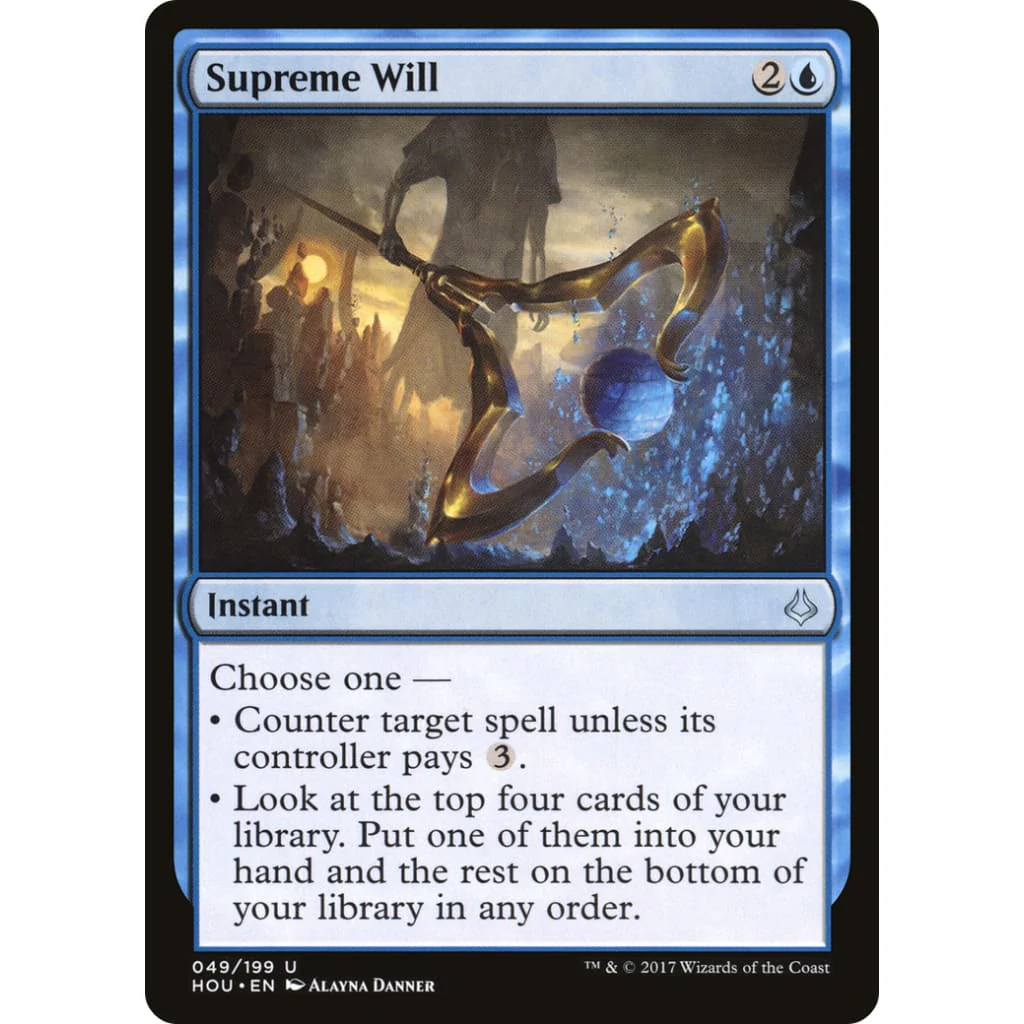 Supreme Will (HOU-049) Foil