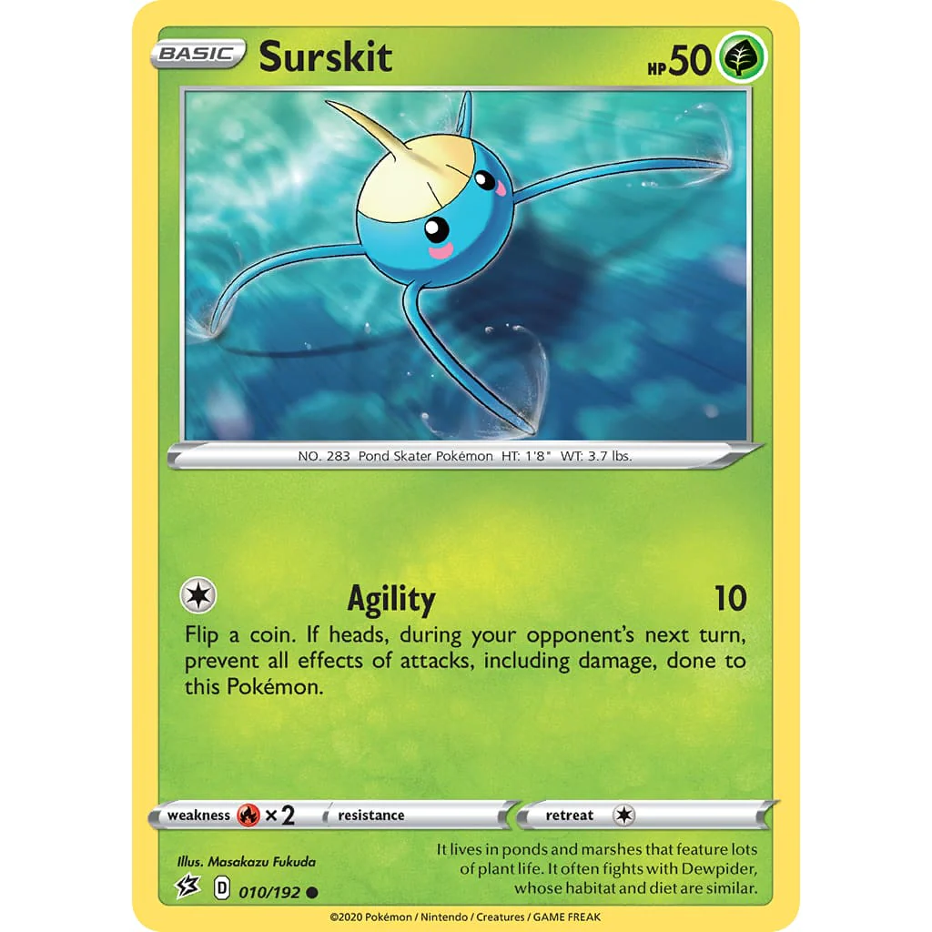 Surskit (10) Common