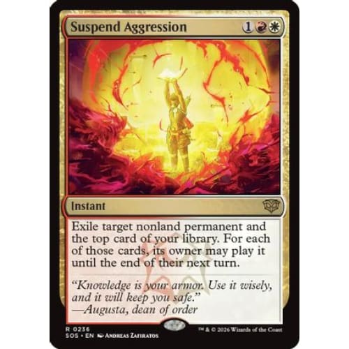 Suspend Aggression (SOS-236)
