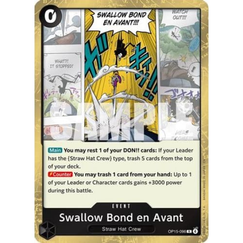 Swallow Bond en Avant OP15-096 R Adventure on Kami's Island  Foil