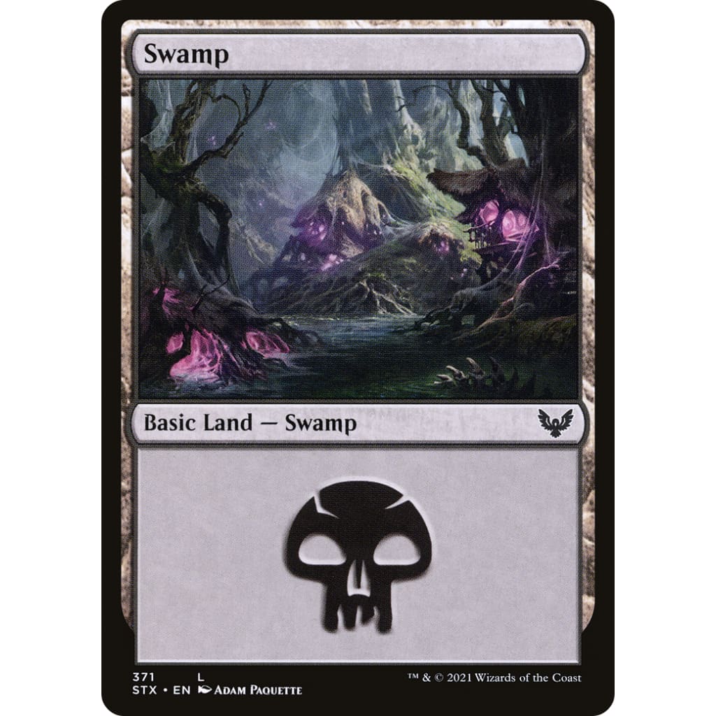 Swamp (371) (STX-371) Foil