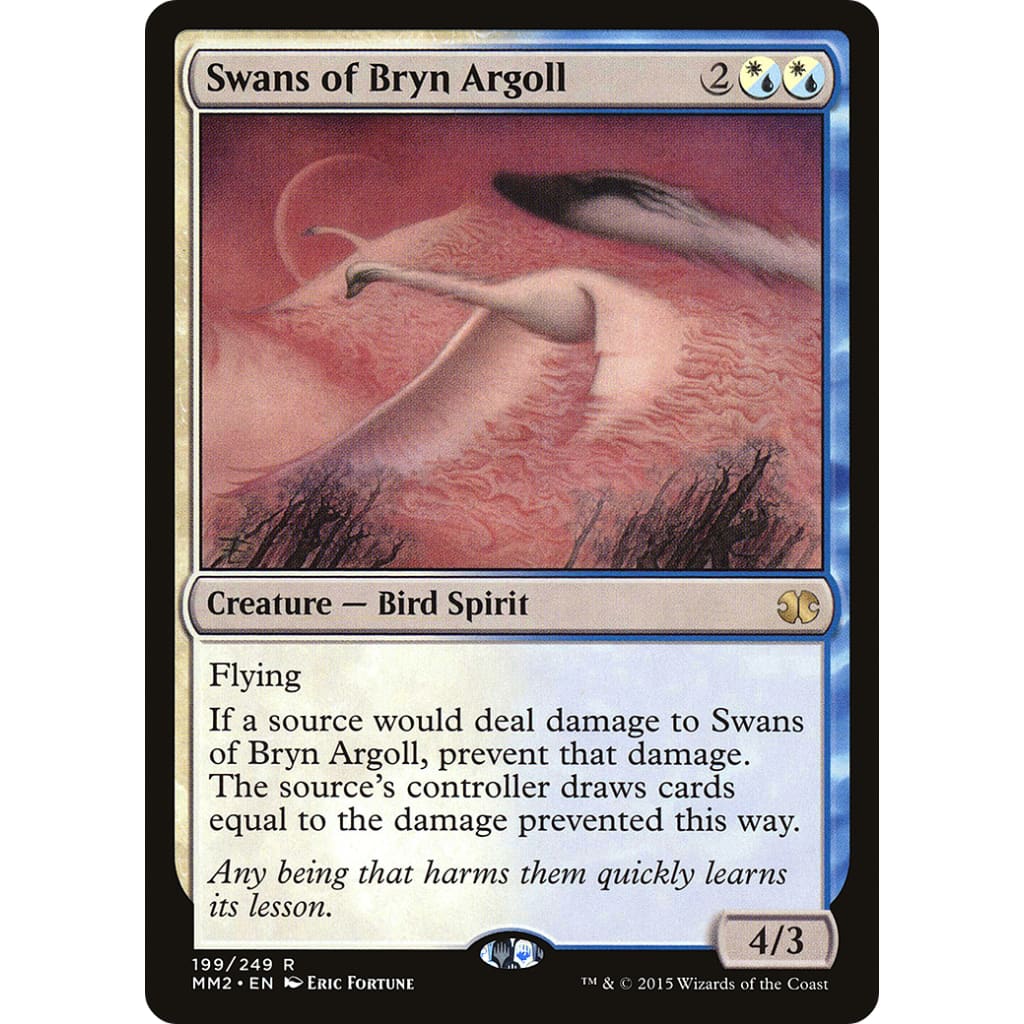 Swans of Bryn Argoll (MM2-199) Foil