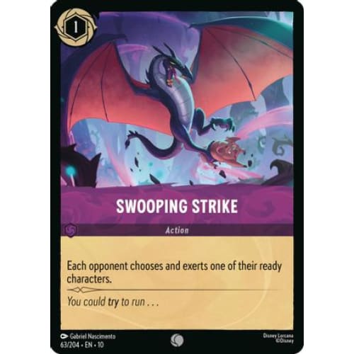 Swooping Strike (63/204) - Whispers in the Well Cold Foil