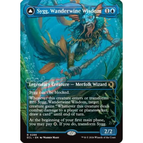 Sygg, Wanderwine Wisdom (Borderless) (ECL-288)