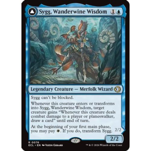 Sygg, Wanderwine Wisdom (ECL-076) Foil