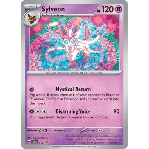 Sylveon - 172 (Cosmos Holo) (172) Promo Holofoil